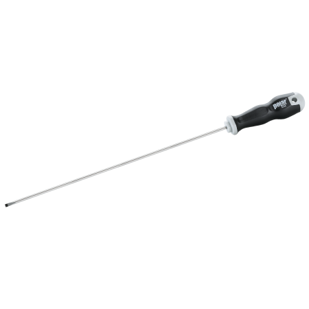 Ekstra lange skruetrækkere for kærvskruer med rund klinge