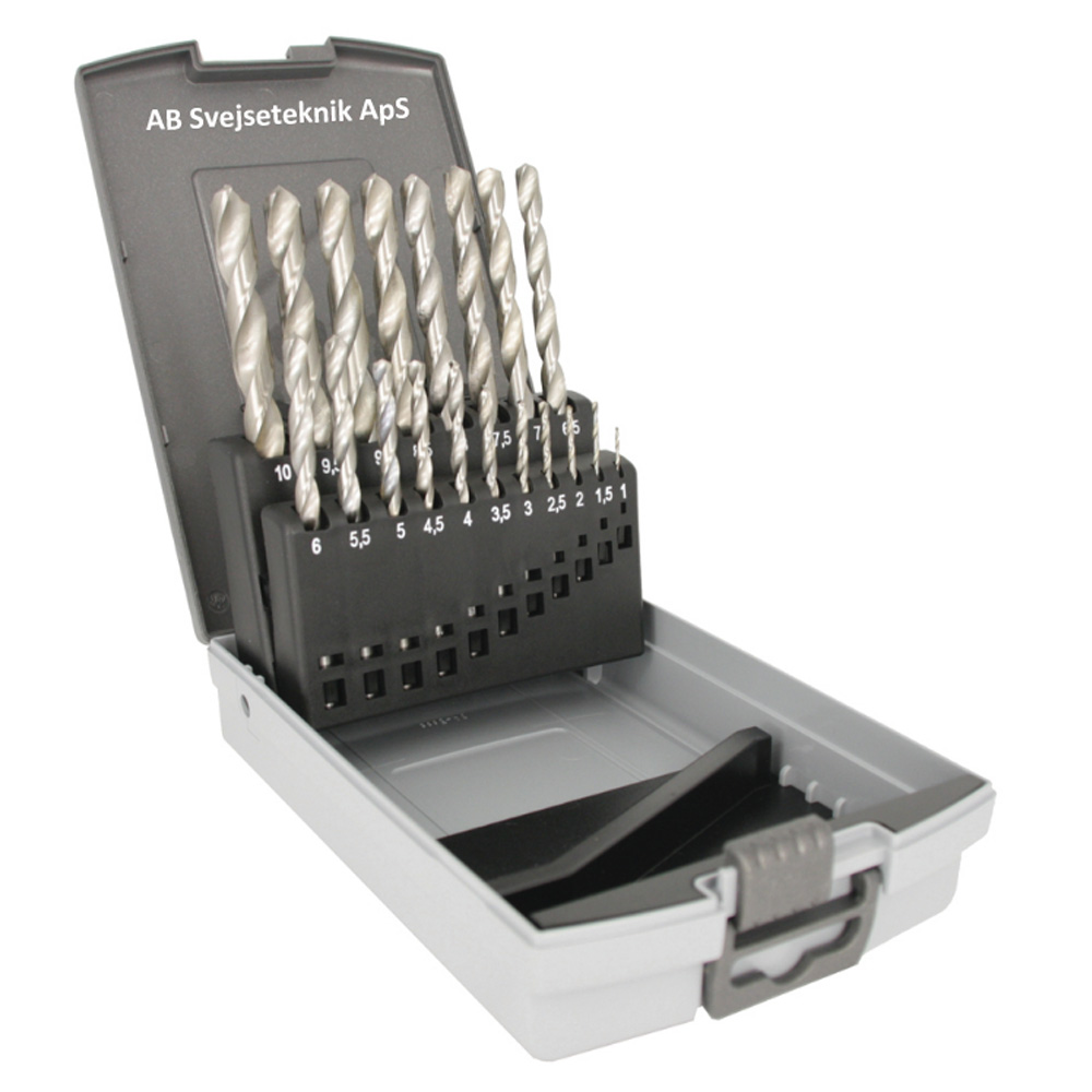 Alias spiralborsæt HSS-G 19 dele