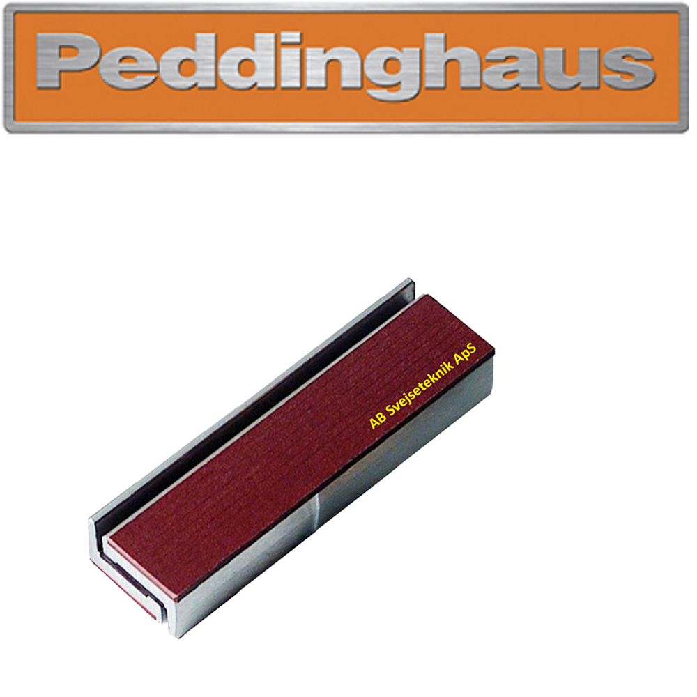 Magnetisk aluminiumsbakke fiberbelagte 100 mm