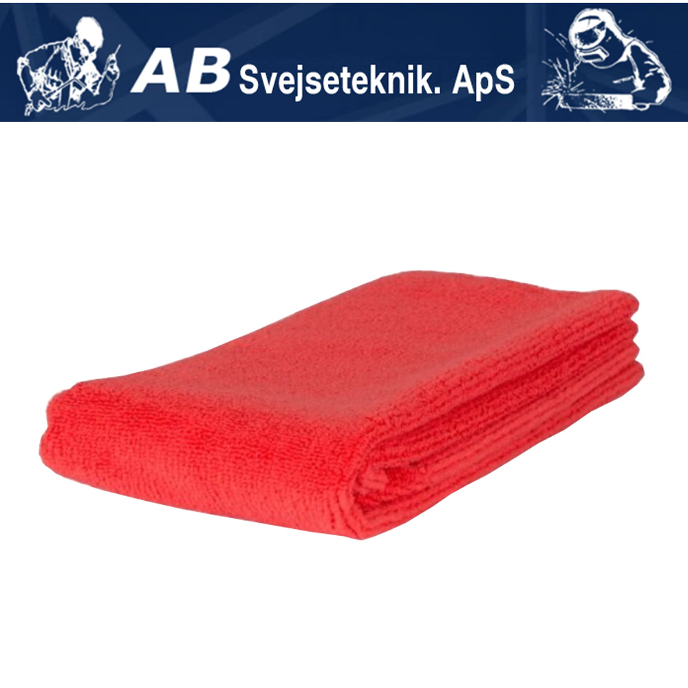Microfiber klude rød