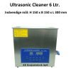 PF Ultrasonic Cleaner 6 Ltr