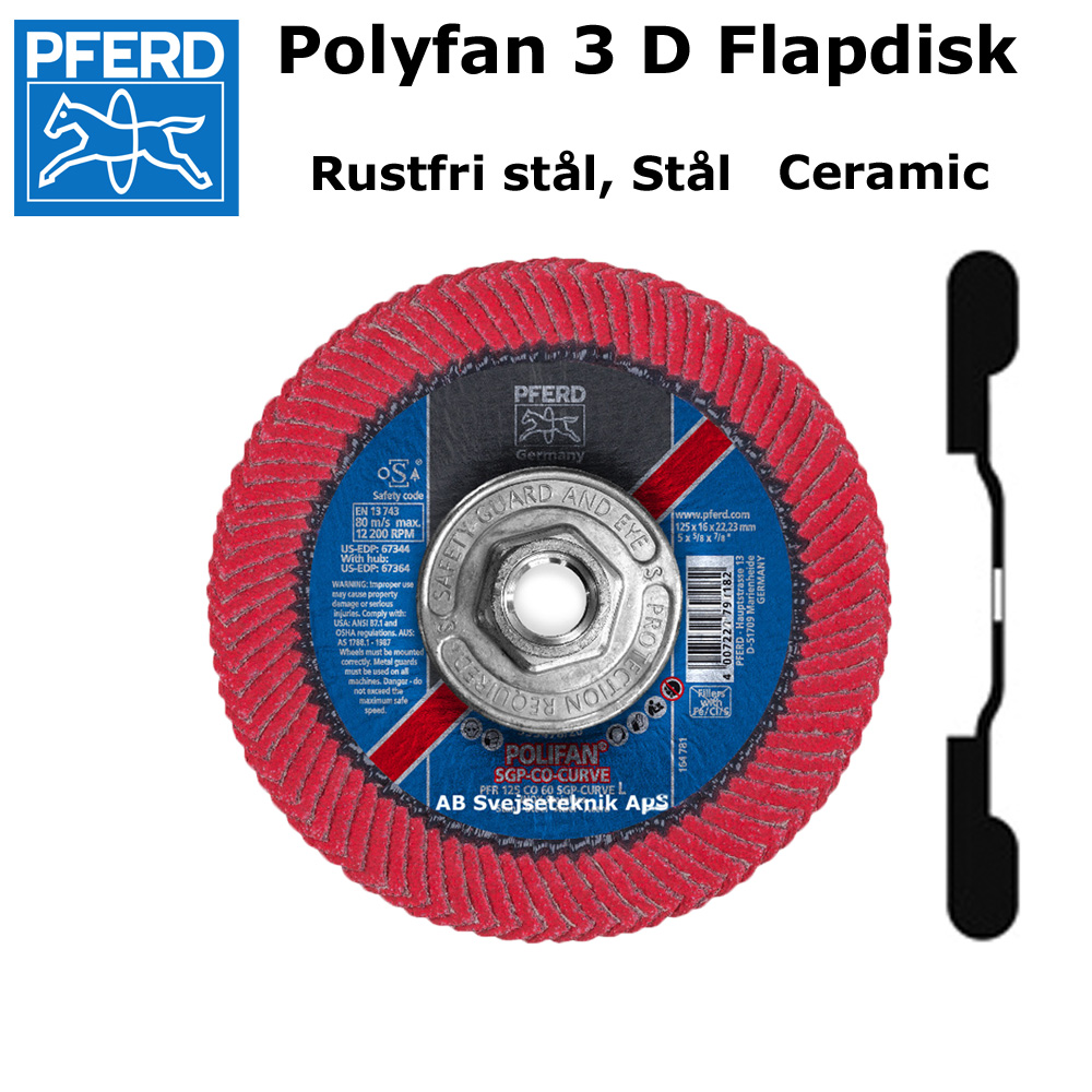 Polyfan Curve Rustfri stål, stål