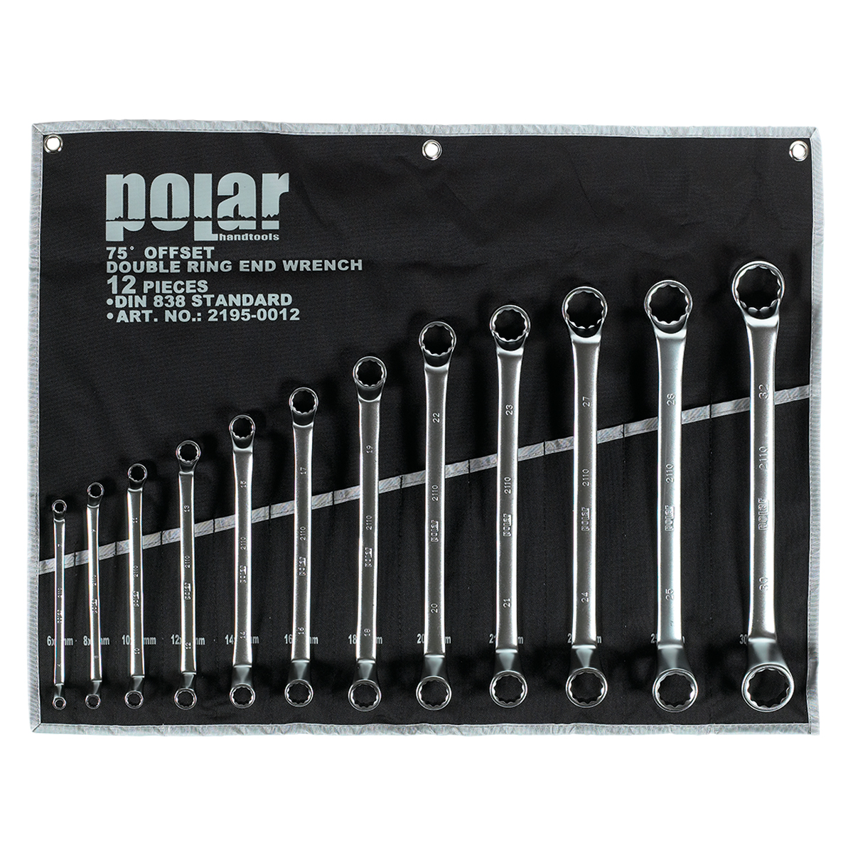 absvejs.dk - polar tools - Ring/ringnøgle sæt 12 stk